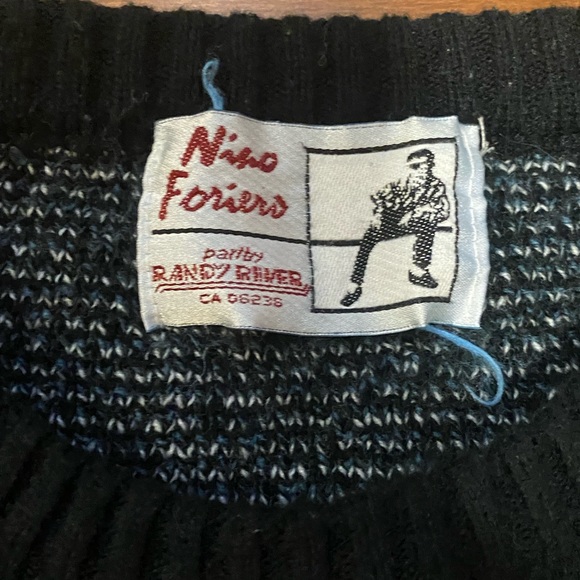 80s geometrical sweater - Picture 6 of 6